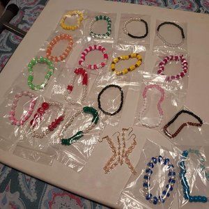 Beaded necklace sets